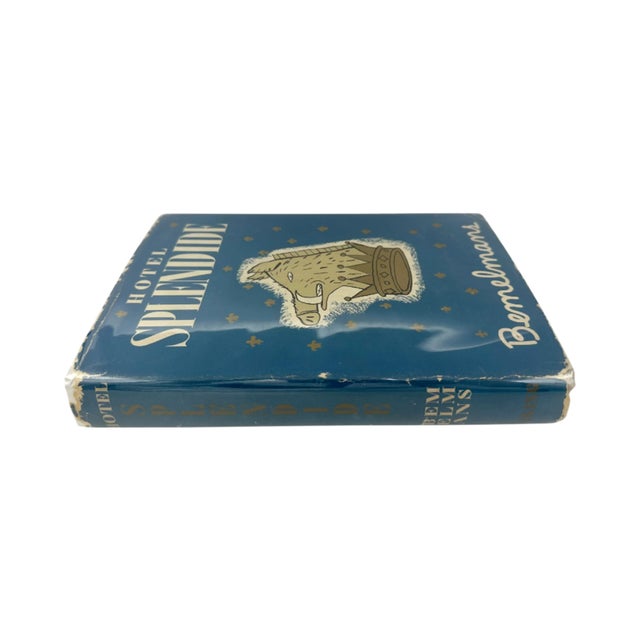 Blue Hotel Splendide by Ludwig Bemelmans 1941 First Edition Hardcover For Sale - Image 8 of 10
