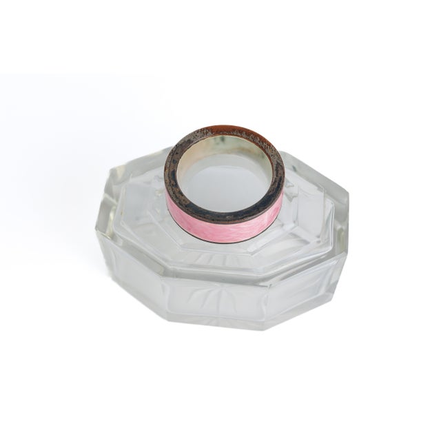 Cut Crystal Perfume Bottle For Sale - Image 9 of 10