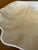 Mid 20th Century Vintage American Glazed Pottery Large White Clamshell Centerpiece Bowl For Sale - Image 5 of 12