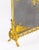 Antique French Floral and Musical Trophy Gilt Bronze Fire Screen, 1800s For Sale - Image 11 of 13