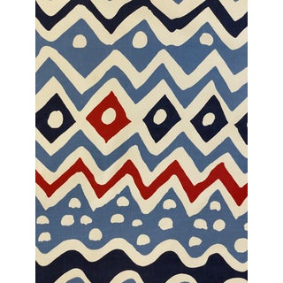 Quadrille Allan Campbell Cap Ferrat Indoor Outdoor Fabric 8 Yards For Sale