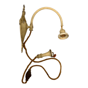 Antique Neoclassical Urn Style Brass Single Wall Sconce for Repair