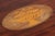 Brown English Edwardian Inlaid Mahogany Oval Tray Table For Sale - Image 8 of 15