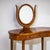 Brown Vanity Table, attributed to Paolo Buffa, Italy, Mid-20th Century For Sale - Image 8 of 8