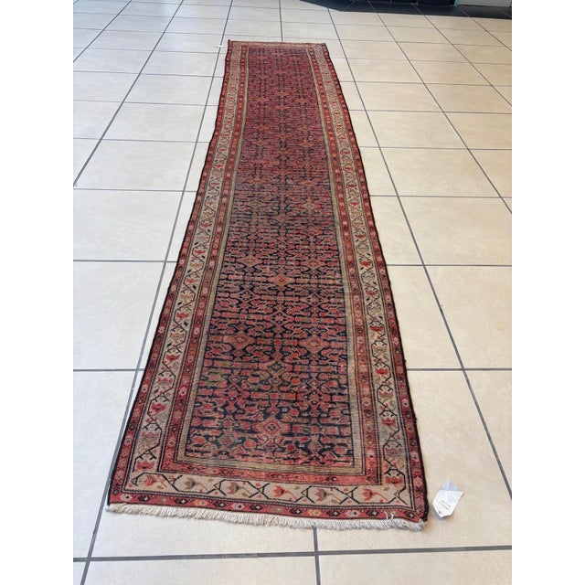 Antique Malayer Rug - 3'3" X 15'1" For Sale In New York - Image 6 of 9