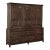 18th Century English Oak Linen Press Cabinet For Sale