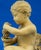 Bacchanalian Putto Child Bacchus Terracotta Sculpture by Bohumil Rezl, Czechoslovakia, 1800s For Sale - Image 12 of 18