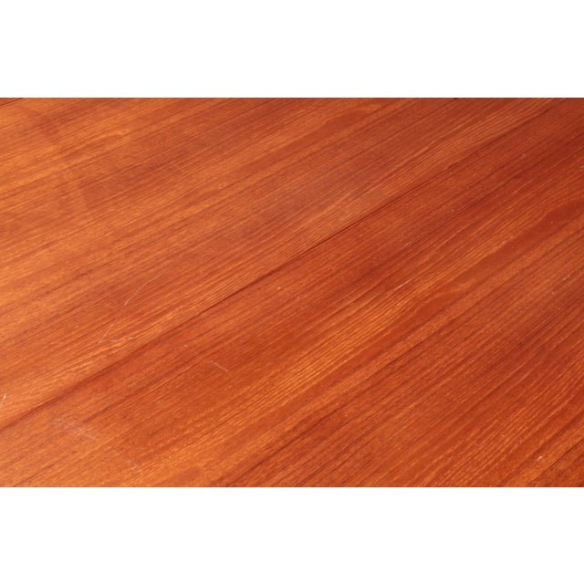 1960s Large Teak Dining Table by Henning Kjærnulf, 1960s For Sale - Image 5 of 18