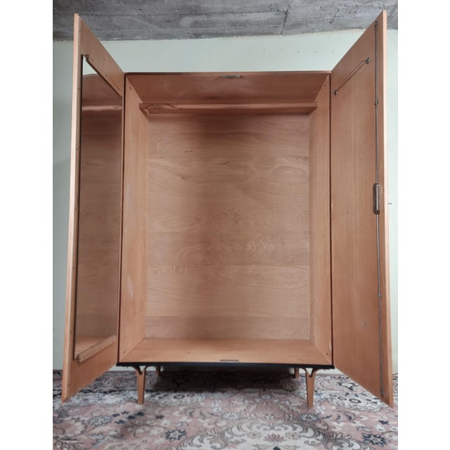 Vintage Wardrobe by Francisek Mezulanik, 1960s, in Flawless conditions. Designed 1960 to 1969