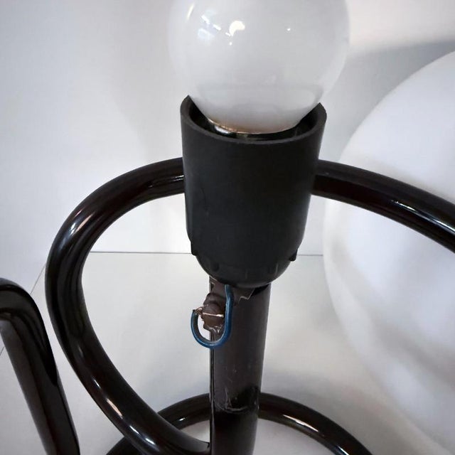 Metal Globe Table Lamp by Aldo van den Nieuwelaar for Domani Design, 1960s For Sale - Image 7 of 11