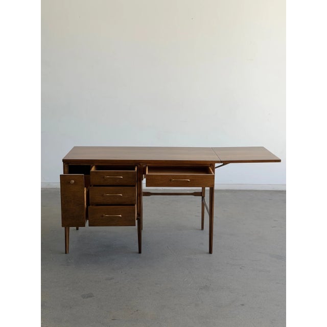Broyhill Drop Leaf Writing Desk For Sale - Image 9 of 18