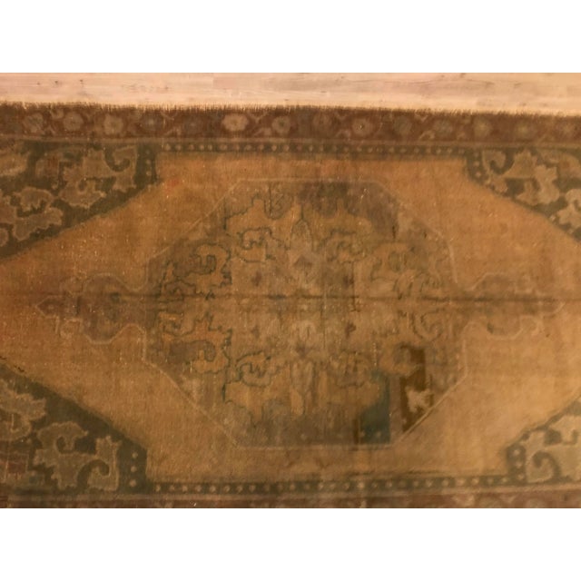 Oushak Handmade Nomadic Rug- 4′3″ × 7′8″ For Sale - Image 9 of 11
