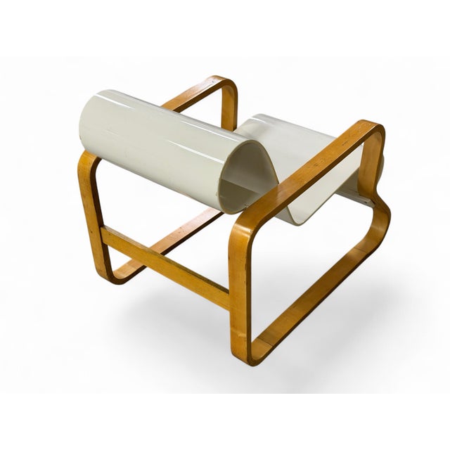 Mid-Century Modern Alvar Aalto Paimio Chair 41 - Vintage Modernist Bentwood Armchair for Artek For Sale - Image 3 of 10