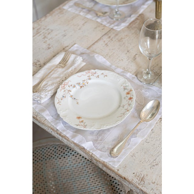 French French Porcelain Dinner Service for 12 - 28 PCS For Sale - Image 3 of 11