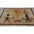 Asian 1920s Beige Vase Floral Antique Chinese Baotou Scholars Carpet Knotted Small Rug For Sale - Image 3 of 7