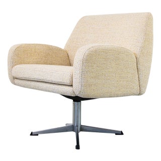 Vintage Swivel Armchair, Germany, 1970s For Sale