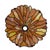 Vintage Tiffany-Style Stained Glass Lamp Shade, Orange, Amber, Goldenrod For Sale In San Francisco - Image 6 of 7