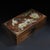 Dimensions: Height 9.5 cm (3.7") x Length 31 cm (12.2") x Width 16 cm (6.3") Material: Solid Hardwood (Huali Rosewood),...