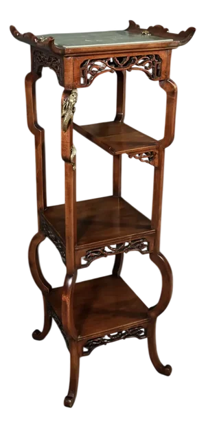 Asian Stand in the the style of Viardot, Late 19th Century