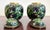 Late 20th Century Vintage Cloisonné Ginger Jars - Set of 2 For Sale - Image 5 of 9