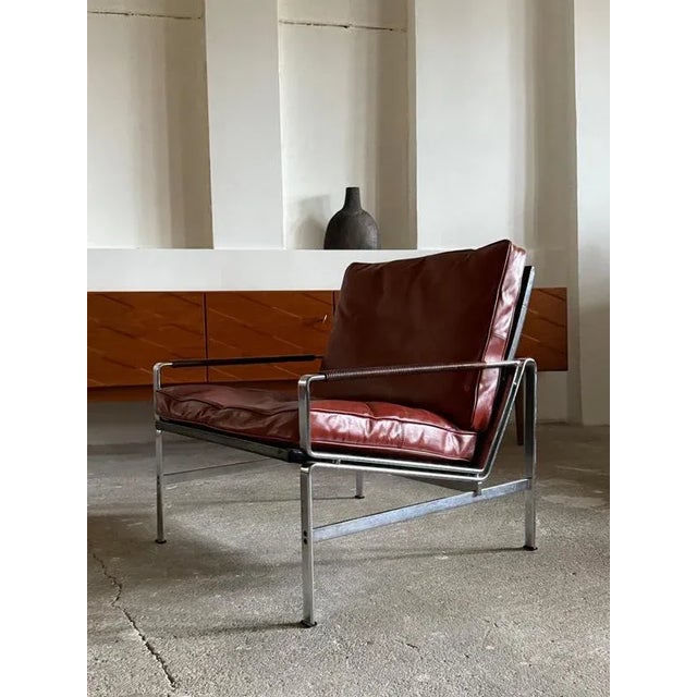 Brown Vintage German 6720 Chairs by Preben Fabricius & Jørgen Kastholm for Kill International, 1960s, Set of 2 For Sale - Image 8 of 18