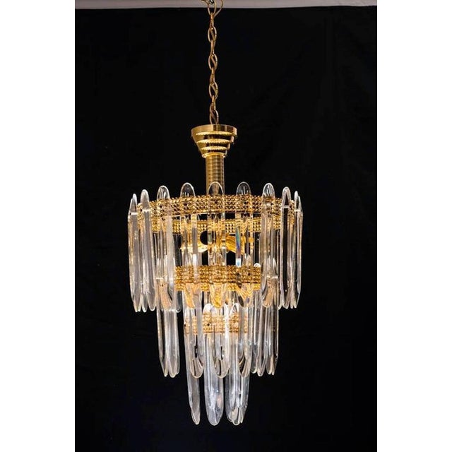 Chandelier by Gaetano Sciolari, 1960s For Sale - Image 3 of 11