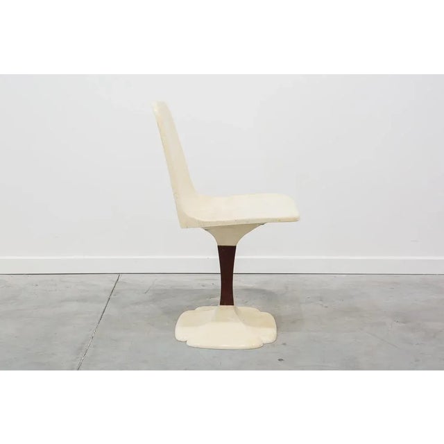 1970s French Space Age Side Chair from Gautier, 1970s For Sale - Image 5 of 6
