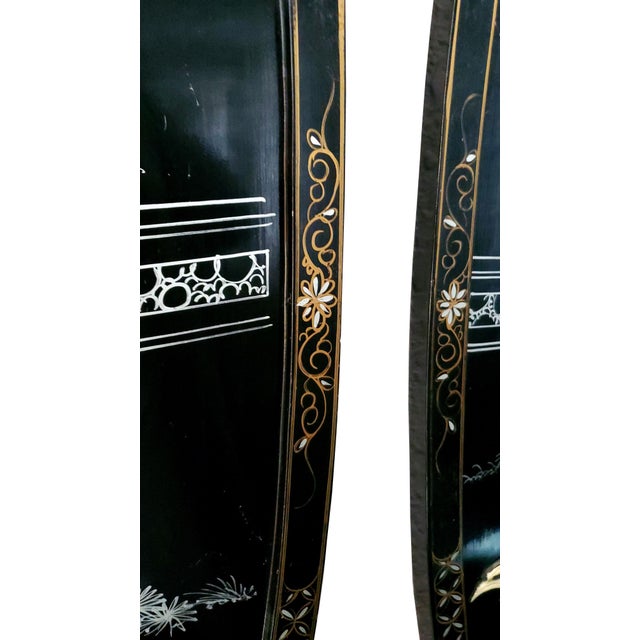 Chinese Painting Wall Plaques For Sale - Image 9 of 12