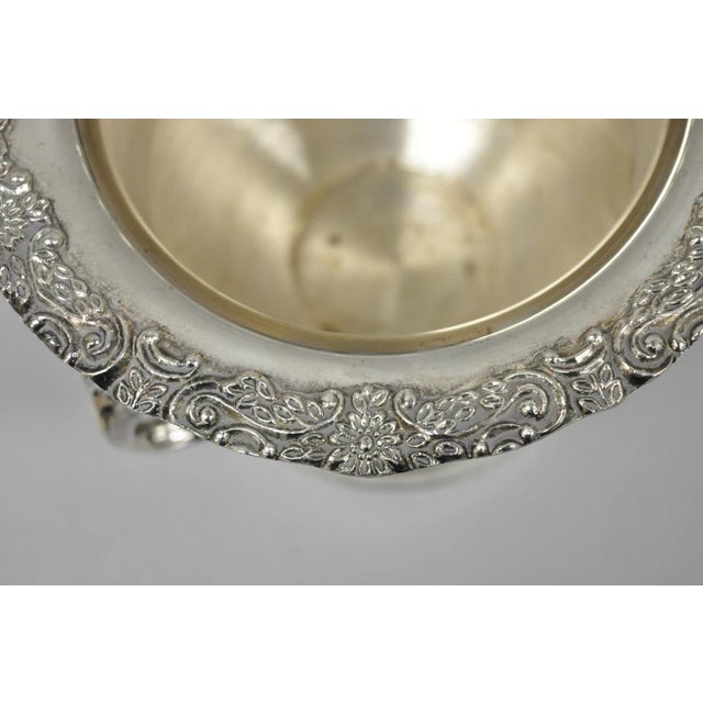 Vintage Victorian Silver Plated Trophy Cup Urn Champagne Chiller Bar Ice Bucket For Sale - Image 12 of 16