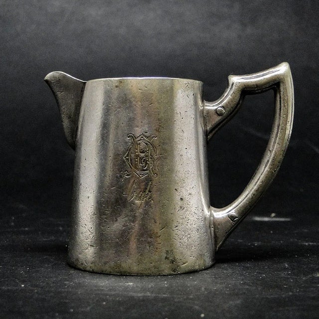 Art Nouveau Milk Jug from Jarra, Poland, 1900s For Sale - Image 4 of 8