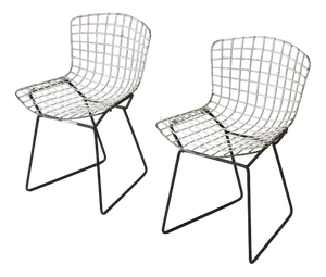 Set of Childrens Wire Chairs by Harry Bertoia for Knoll, 1950s