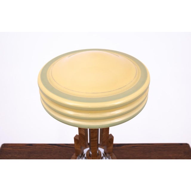 1950s Mid-Century Art Deco Style Table Lamp, Poland, 1950s For Sale - Image 5 of 9