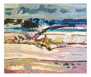 Jean Krille, Landscape 134, Oil on Canvas, 1988