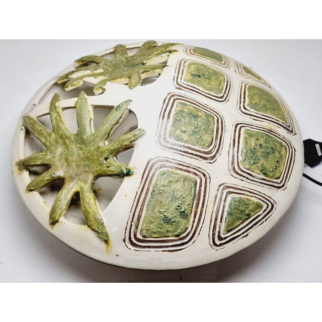 Mid-Century Ceramic Wall Lamp, 1960s For Sale - Image 9 of 18