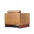 Wood Mies Van Der Rohe for Knoll Mid Century Walnut and Leather Lounge Chair For Sale - Image 7 of 9
