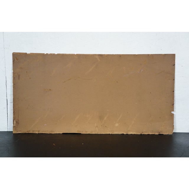 Antique 1902 J Wilson River With Windmill Landscape Signed Etching 28", Framed For Sale - Image 11 of 14