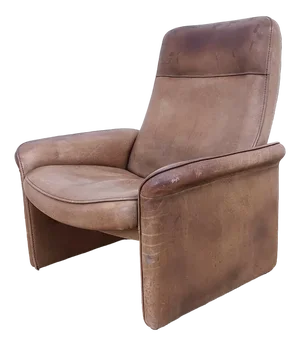 Brown Leather #13418 Lounge Chair from de Sede