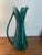 Mid-Century Modern 1960s Royal Haeger Emerald Drip Glaze Pitcher For Sale - Image 3 of 9