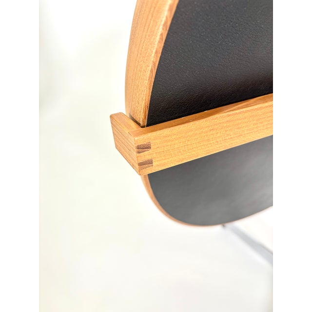 Scandinavian Model 417 Table Mirror in Teak by Uno and Östen Kristiansson for Luxus, 1960s For Sale - Image 6 of 8