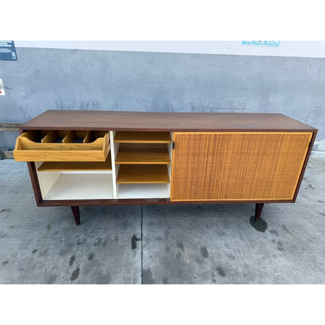Knoll 1950s Early Labeled Florence Knoll Sideboard For Sale - Image 4 of 11