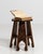 Arts & Crafts Mid 20th Century Oriental Arts & Crafts Carved Stool For Sale - Image 3 of 11
