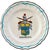 Mid 20th Century Vintage Italian Majolica Heraldic Plate – 84th Infantry Regiment "Venezia" For Sale - Image 5 of 5