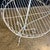 Antique White Wrought Iron Two Tiered Decorative Garden Plant Stand For Sale In New York - Image 6 of 6