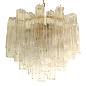Murano Glass Sputnik Chandelier, Mazzega Style