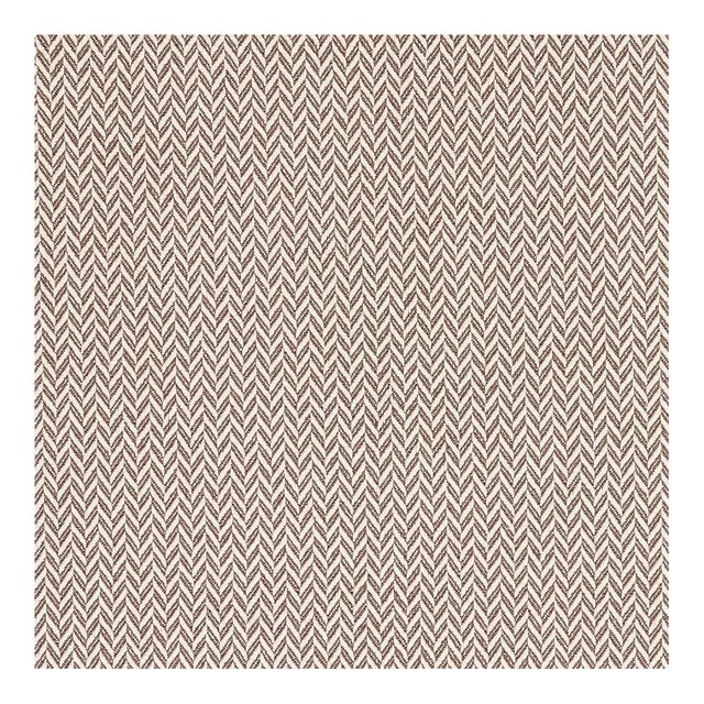 Sanderson Hinton Fabric in Raw Chocolate - a sample For Sale