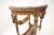 Stone Antique French Carved Gilt Wood Occasional Table with Marble Top, 1890 For Sale - Image 7 of 11