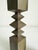 Vintage Wooden Zigzag Candlesticks, Mid 20th Century For Sale - Image 4 of 7