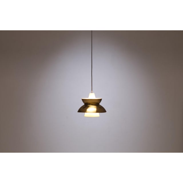 Sovaernspendel Pendant Lamp from Louis Poulsen, 1965, in Good conditions. Designed 1960 to 1969 This piece is attributed...