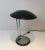 Design Adjustable Chrome and Black Lacquered Desk Lamp, circa 1970 For Sale - Image 6 of 13