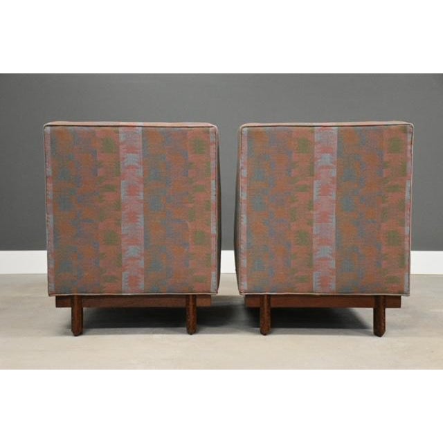 Brown 1950s Frank Lloyd Wright Taliesin Slipper Lounge Chairs - A Pair For Sale - Image 8 of 13